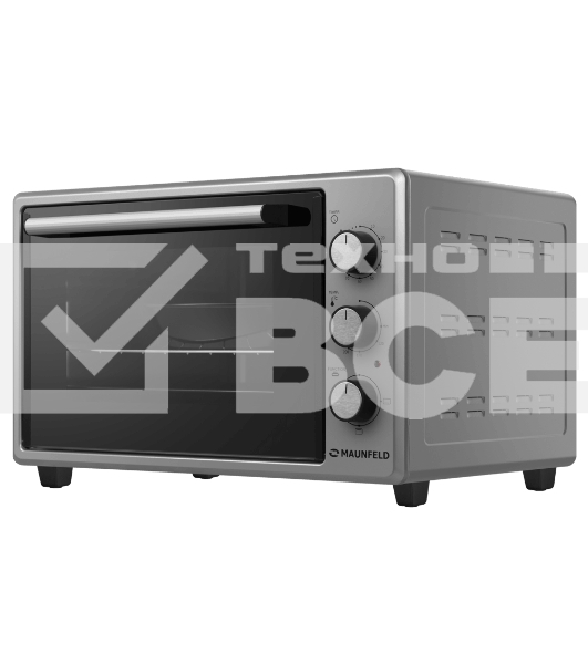 Мини-печь Maunfeld MMO-373MGR01 серый, 37 л, 1400 Вт