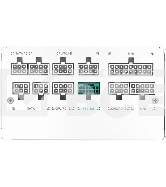 Блок питания Deepcool/GamerStorm PN850M, 850Вт, 80 PLUS Gold, 120мм, белый