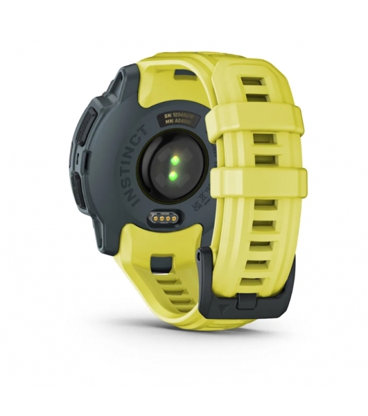 Умные часы Garmin Instinct E 45mm, 0.9' MIP, ANT+ Bluetooth, желтый