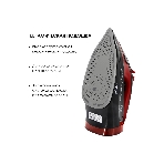 Утюг Atlanta ATH-5579 черный/красный, 2800 Вт, 38 г/мин, 94 г/мин, 340 мл, фото4