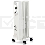 Обогреватель масляный Ballu Comfort BOH/CM-07WDN (7 секций) белый, 1500 Вт, 20 м2, термостат, фото 1