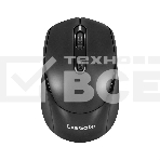 Мышь беспроводная ExeGate Professional Standard SR-9005 черный, 1200 dpi, радиоканал, USB, кнопки - 4, фото 1