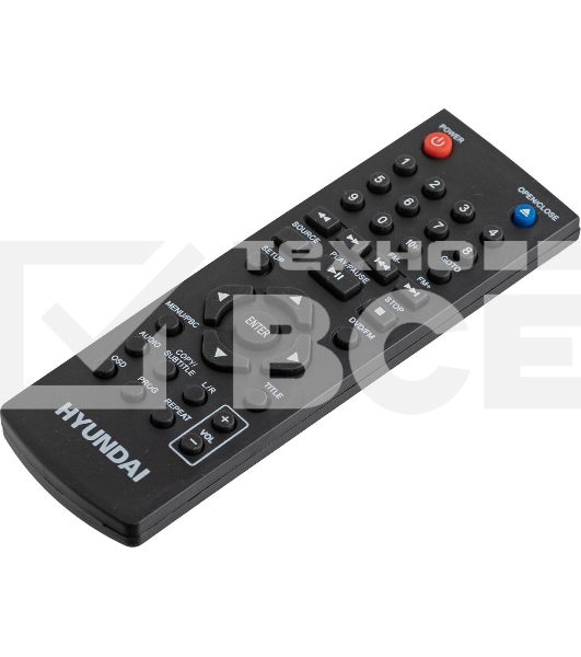 Плеер DVD Hyundai H-DVD200 черный Караоке ПДУ