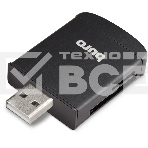 Кард-ридер Buro BU-CR-3103/черный/MMC/MS/MS Duo/MS Micro M2/MS Pro/RS-MMC/SD/SDHC/TF/mini-SD/USB 2.0/пластик, фото 1