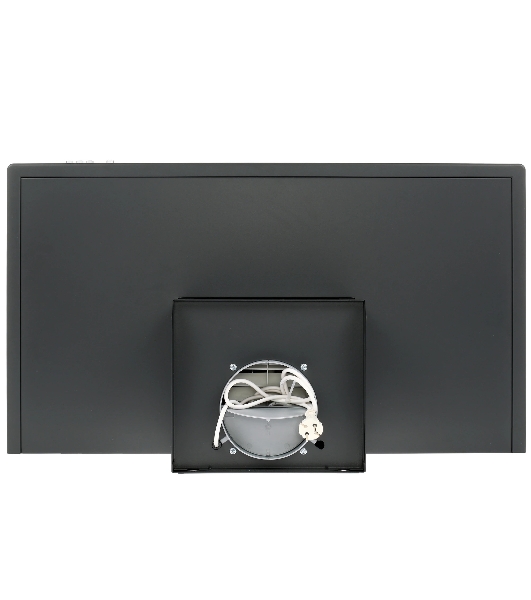 Вытяжка каминная Elikor Квадра 90П-650-К3Д антрацит, 90 см, 650 куб. м/ч, 56 дБ