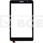 Сенсорное стекло (тачскрин) для Huawei MediaPad T3 8.0, черное, фото 1