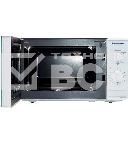 Микроволновая печь Panasonic NN-SM221WZPE белый 20л 800Вт кнопка, поворотный механизм