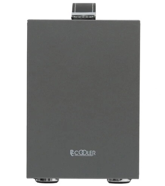 Компьютерный корпус без блока питания PCCooler I100 PRO MESH GY, Mesh Compact, серый, SPCC, no fans ITX 60/300/SFX PSU support; 1x2.5', 1x3.5', 2xPCI 1xUSB-C 3.1 308x128x190mm