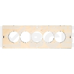 Шаблон для подрозетников EKF Expert sh-d68-5 c 5 отверстиями d 68 мм, фото5