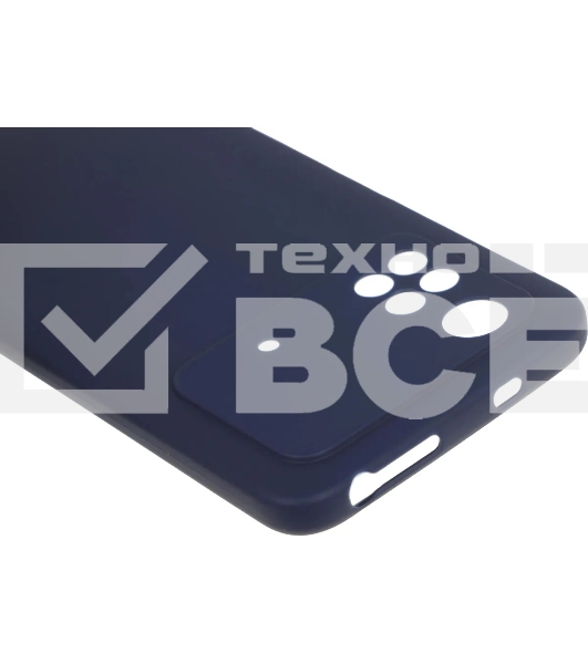 Чехол (клип-кейс) DF poCase-03 для Xiaomi Poco M4 Pro синий