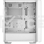 Компьютерный корпус Deepcool CC560 MESH V2 WH без БП, боковое окно (закаленное стекло), 3x120мм ARGb LED вентилятор спереди и 1x120мм ARGb LED вентилятор сзади, белый, ATX, фото2