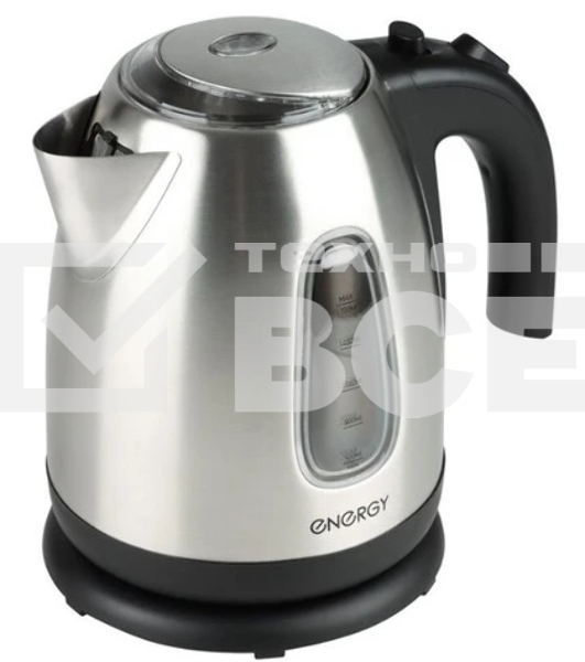 Чайник электрический Energy E-278 из нержавеющей стали,1.7 л, 1850-2200 Вт (в уп. 8 шт)