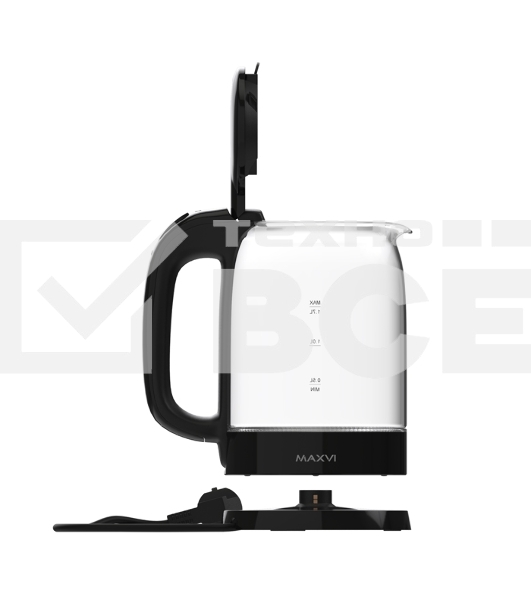 Чайник электрический Maxvi KE1741G черный