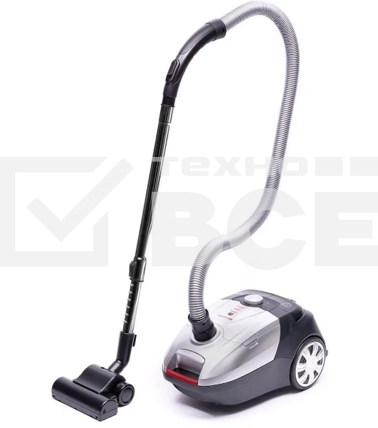 Пылесос Sharp ECJB19RS серебристый, 350/1900 Вт, уборка сухая, пылесборник мешок 2.3 л