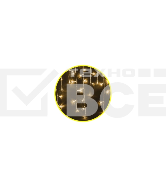 Гирлянда Navigator NGF-I02-100WW-8-3.5m-230-TR-IP44