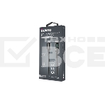 Кабель OLMIO GEEK, Type-C - Type-C, 60W, 1.2м, тканевая оплетка, LCD, черный, фото5