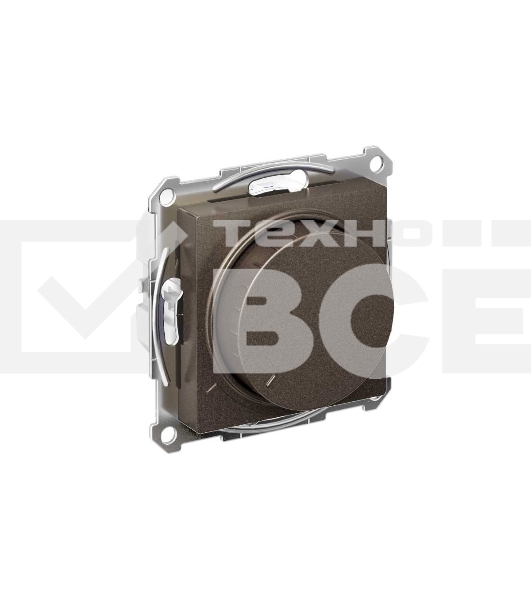 Светорегулятор (диммер) SE AtlasDesign Мокко, повор-нажим, LED, RC, 400 Вт, мех.