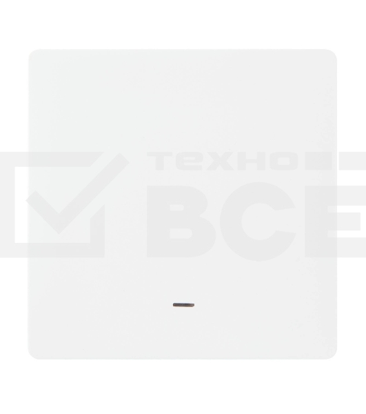 Выключатель HOMMYN настенный zigbee 1 клавиша (без нейтрали) SWZBNN01W