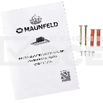 Вытяжка встраиваемая Maunfeld Ouse Touch Glass 60 белый, 60 см, 750 куб. м/ч, 48 дБ, фото7