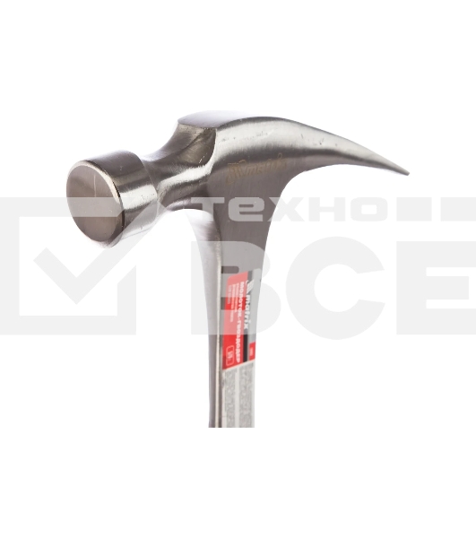 Молоток-гвоздодер Matrix 10463 570 г, цельнометаллический, двухкомпонентная рукоятка