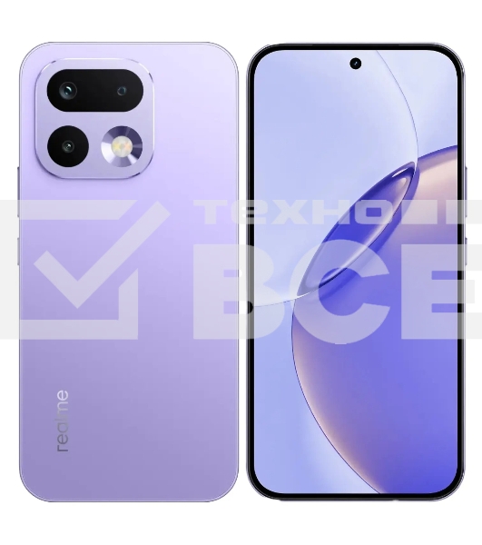Смартфон Realme 16 Pro RMX5120 12/512Gb сиреневый