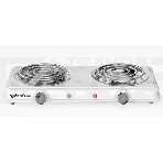 Плитка электрическая Happy Panda HP-03W 2000Вт 132/132мм 2конф/спир белая, фото 1