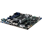 Серверная материнская плата MSI D1500-D1500GB4N-10G-HE, встроенный процессор Intel Xeon D-1500 (SoC), 4xDDR4 ECC RDIMM (до 128 ГБ), 4xSATA 6Gb/s, 4x1Gb LAN (Intel i350), 2x10Gb LAN (SFP+), 2xPCIe 3.0 x8, 1xM.2, 2xUSB-A 3.0, 2xUSB-A 2.0, 1xVGA, 1xCOM, IPMI 2.0, Mini-ITX, фото3