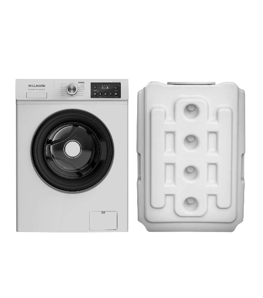 Стиральная машина Willmark WMF-7017WT + бак белый, загрузка фронтальная 7 кг, 1200 об/мин, класс A+++