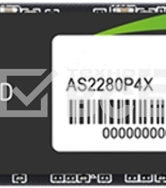 Накопитель SSD Apacer 1Tb, M.2 2280 AS2280P4X, PCIe 3.0 x4, NVMe, R/W 2100/1700