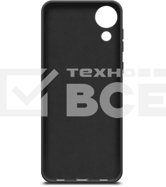 Чехол (клип-кейс) BoraSCO Microfiber Case для Samsung Galaxy A03 Core черный