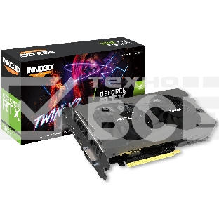 Видеокарта INNO3D RTX 3050 Twin X2/RTX3050, DP,HDMI,DVI, 6G,D6