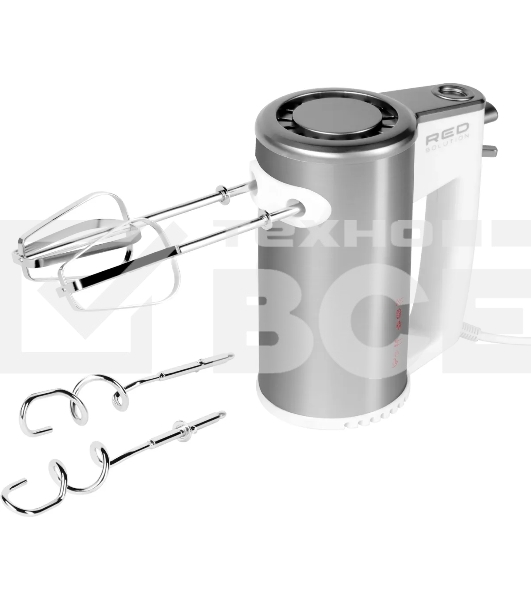 Миксер ручной Red Solution RHM-M2108 500Вт белый/серебристый