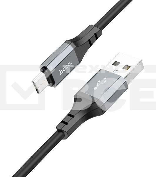 Кабель Hoco X92 Honest Micro USB (m)-micro USB (m) 3м черный коробка