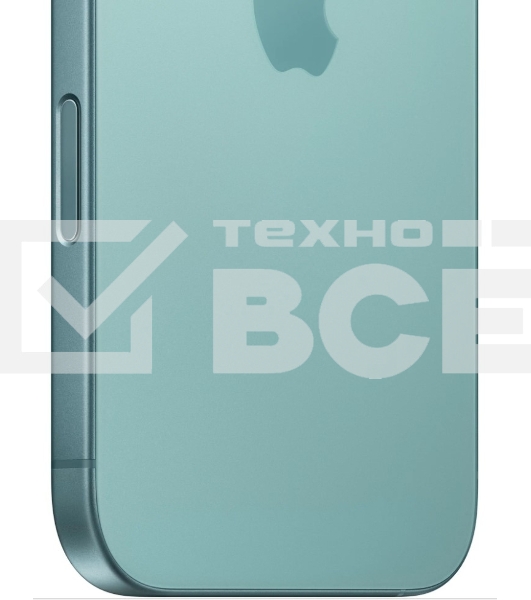 Смартфон Apple iPhone 16 A3287, 8/128Gb, бирюзовый