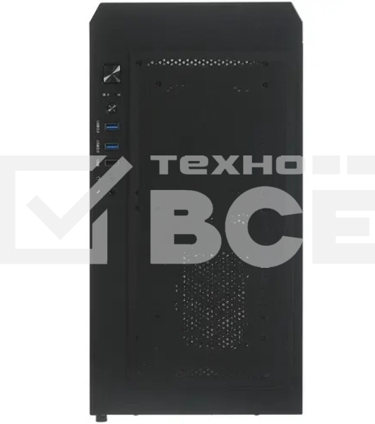 Компьютерный корпус Montech AIR 100 LITE черный без БП mATX 2x120мм 1xUSB2.0 2xUSB3.0 audio bott PSU