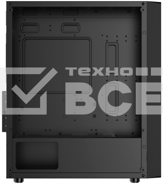 Корпус Ocypus Gamma C50 без БП черный (Gamma-C50-BKG000XX-GL)