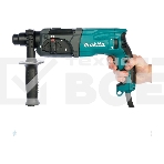 Перфоратор Makita HR2470 патрон:SDS-plus уд.:2.4Дж 780Вт (кейс в комплекте), фото2