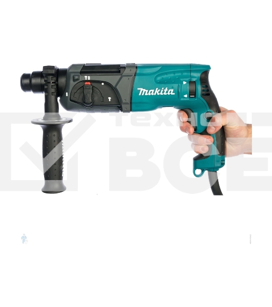 Перфоратор Makita HR2470 патрон:SDS-plus уд.:2.4Дж 780Вт (кейс в комплекте)