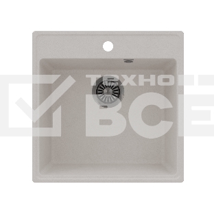 Кухонная мойка Maunfeld Perla 505 MFQS-505W кремовый