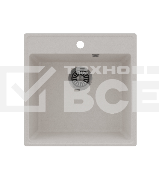 Кухонная мойка Maunfeld Perla 505 MFQS-505W кремовый