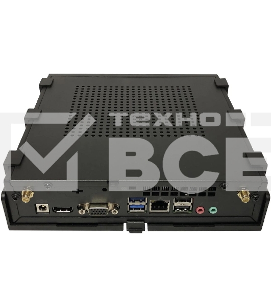 Неттоп IRU Office 310H4ATF slim Ryzen 5 PRO 5650GE (3.4) 16Gb SSD1Tb Vega 7 Free DOS GbitEth WiFi BT 90W черный (RUS) (2047346)