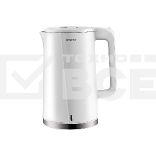 Чайник Centek CT-0005 2200 Вт, 1.7 л, белый