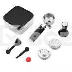 Кофеварка рожковая Kitfort KT-755 серебристый, исп. кофе - зерновой/молотый, 2.7 л, 1620 Вт, 20 Бар, фото2