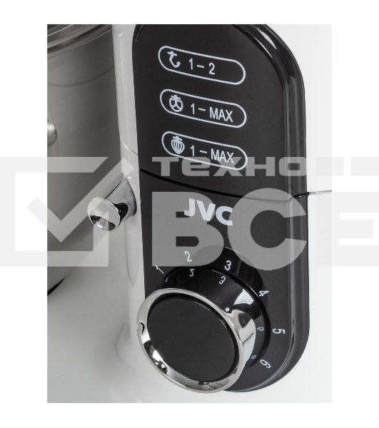 Миксер планетарный JVC JK-MX515 белый, 5 л, 1000 Вт