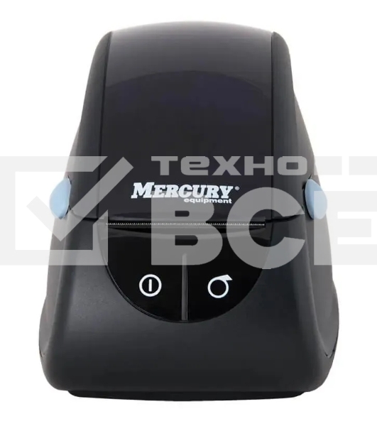 Принтер наклеек Mertech MPRINT LP58 EVA прямая термопечать, 203 dpi, 100 мм/сек, RS-232, USB, чёрный