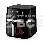 Аэрогриль BRAYER BR2038 чёрный, 1600 Вт, 7 л, упр. - сенсор, программ - 12, фото 1