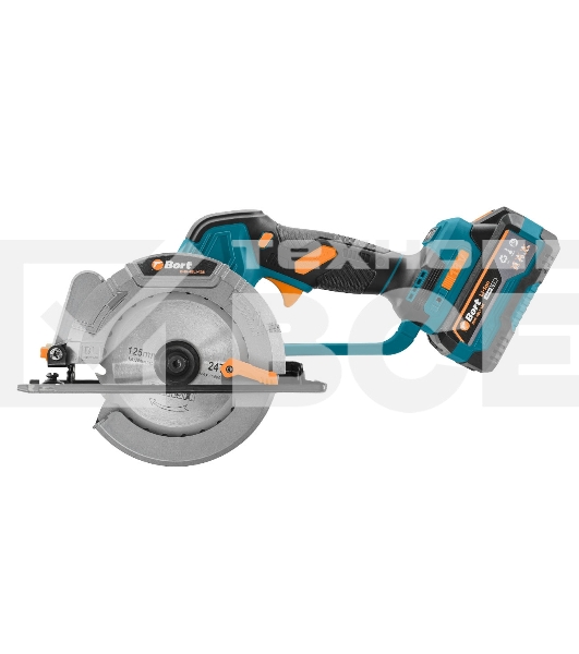 Пила циркулярная аккумуляторная Bort BHK-18Li-125 (2*3,0 А·ч + ЗУ)