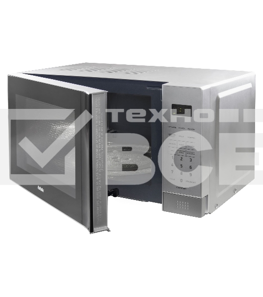 Микроволновая печь BBK 20MWS-729S/BS 20л. 700Вт серебристый/черный