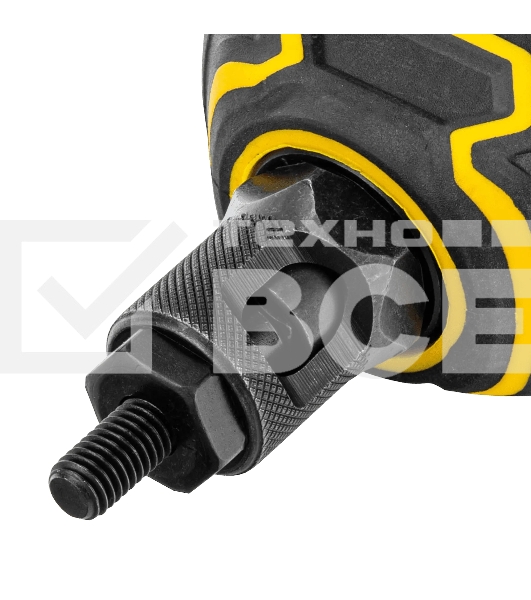 Заклепочник Denzel для резьбовых заклепок, двуручный, заклепки М3, М4, М5, М6, М8, М10, M12