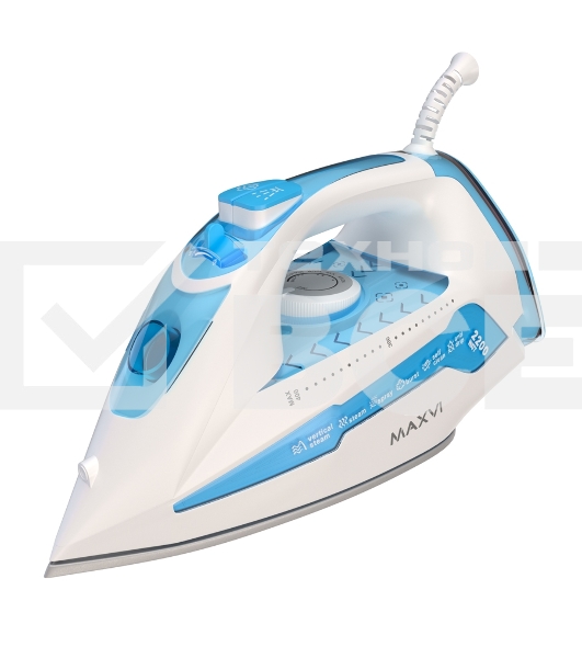 Утюг Maxvi SI2202 белый/голубой